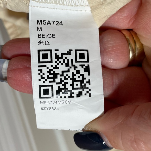 *NWOT* Cicy Bell Sz Medium Chic Cream Button-Up Boho Blouse Ruffle Coquette Girl - Picture 10 of 11